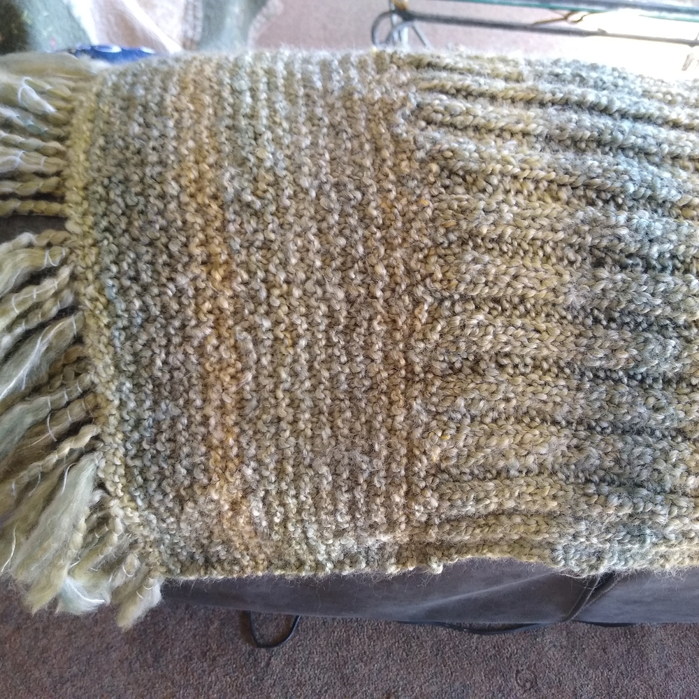 Hand Knit Scarf